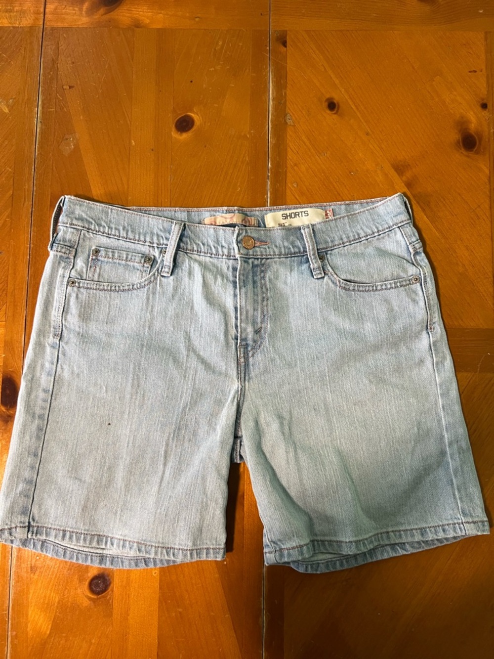 Levi’s Light Blue Denim Women’s Shorts